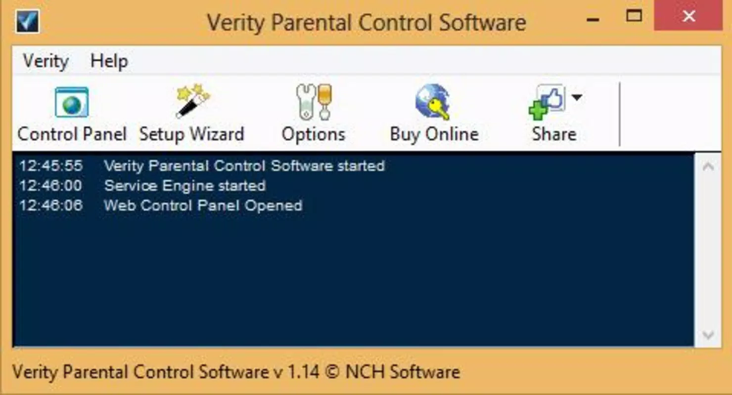 Verity Parental Control