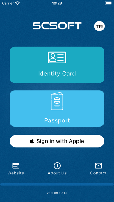 NFC ID Reader poster