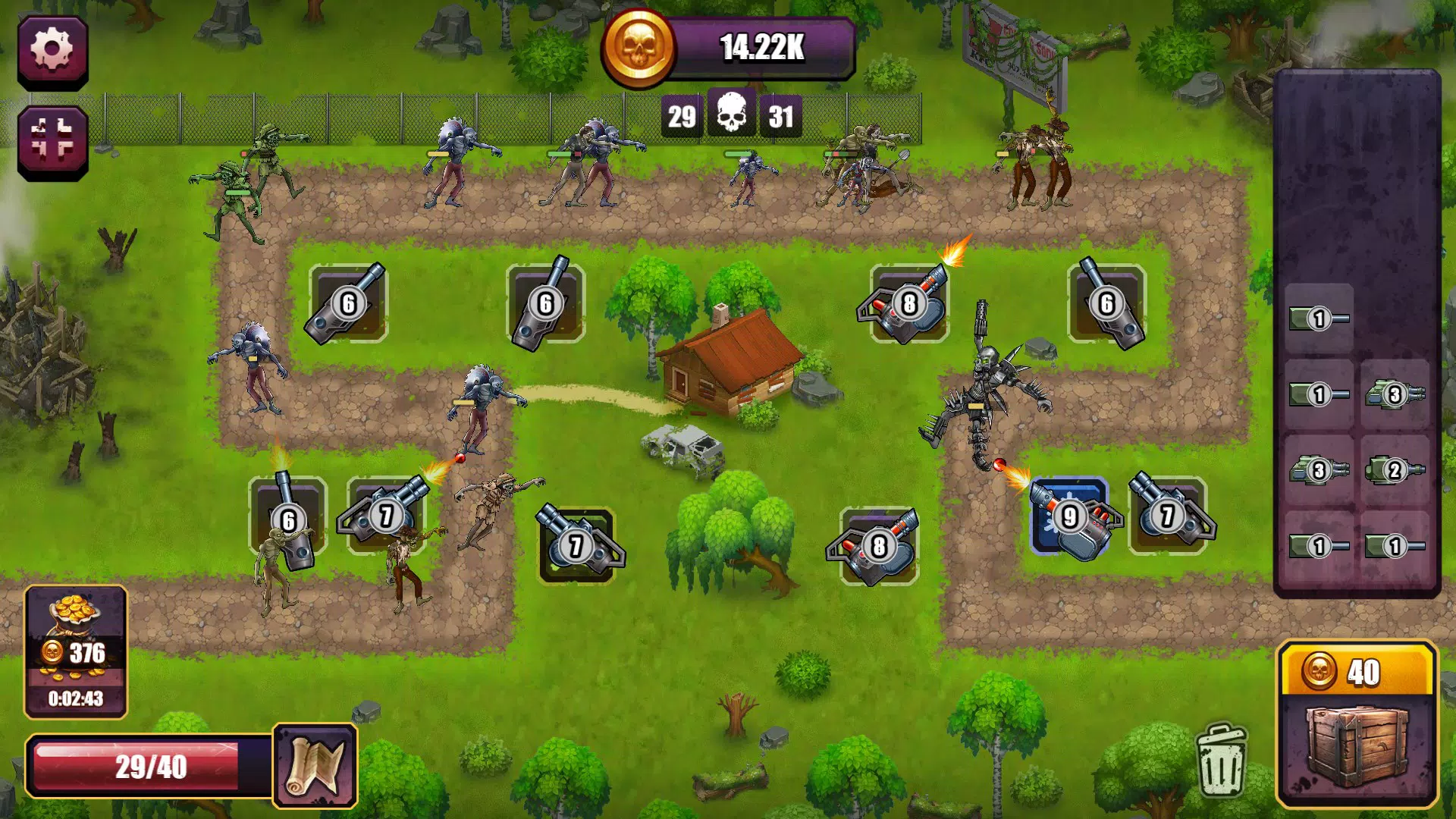 Zombie Defense: War