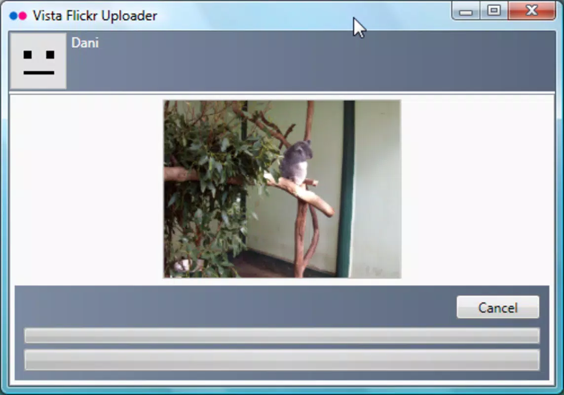 Vista Flickr Uploader