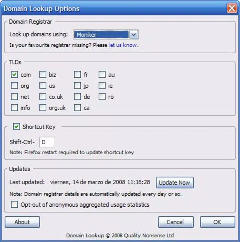 Domain Lookup