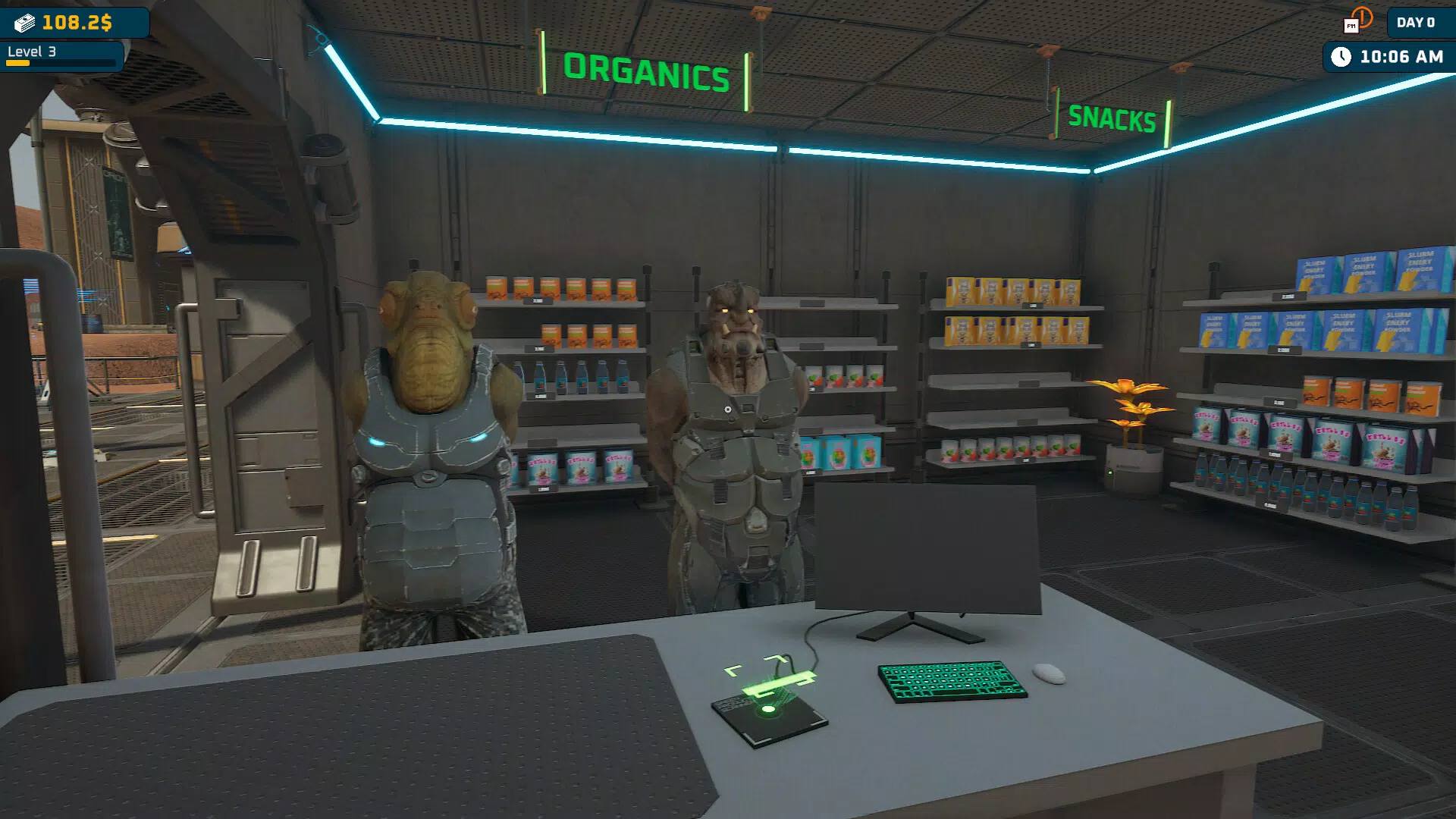 Alien Market Simulator