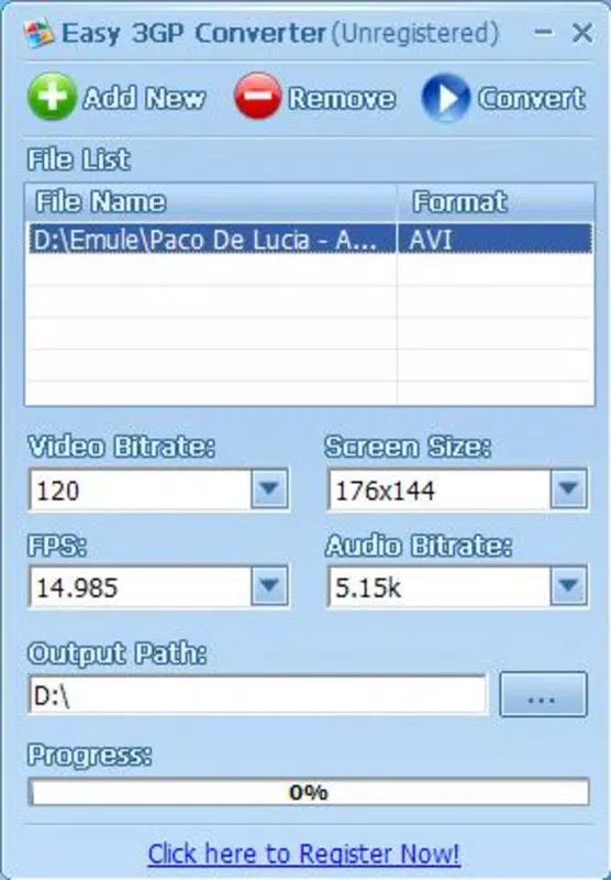 Easy 3GP Converter