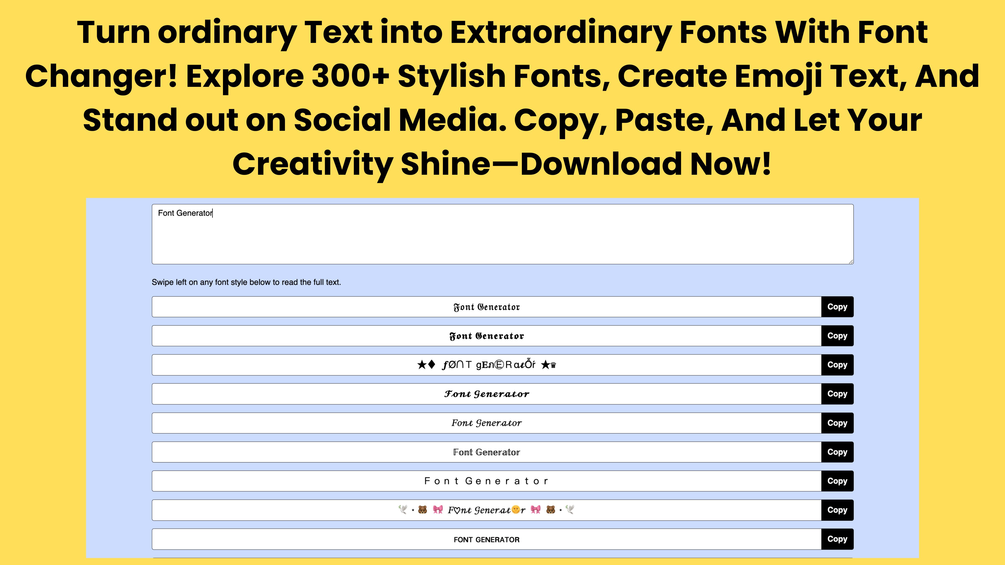 Computer Text Font Generator Font Generator for PC Windows Download