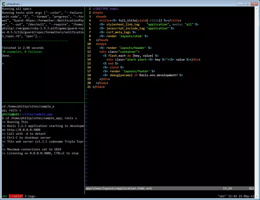 Ruby on Rails