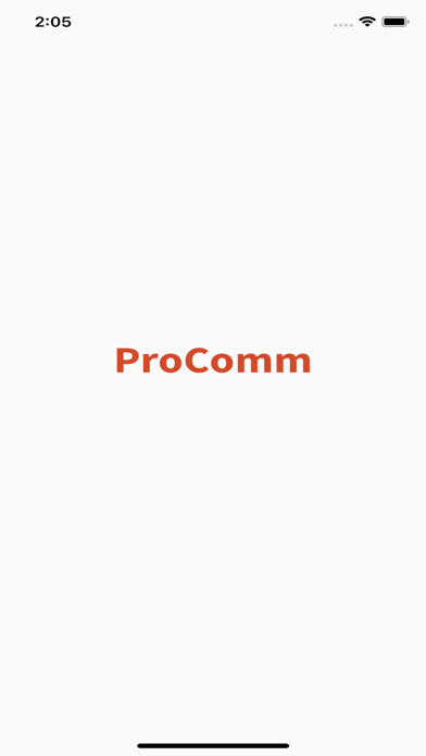 Pro-Comm poster