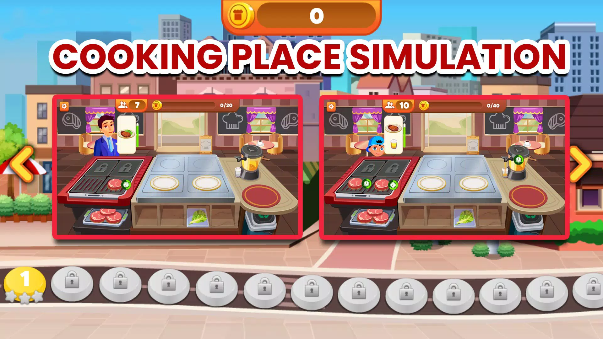 Cooking Place Simulation