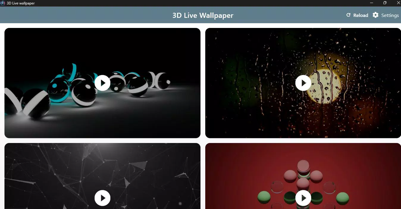 3D Live wallpaper +