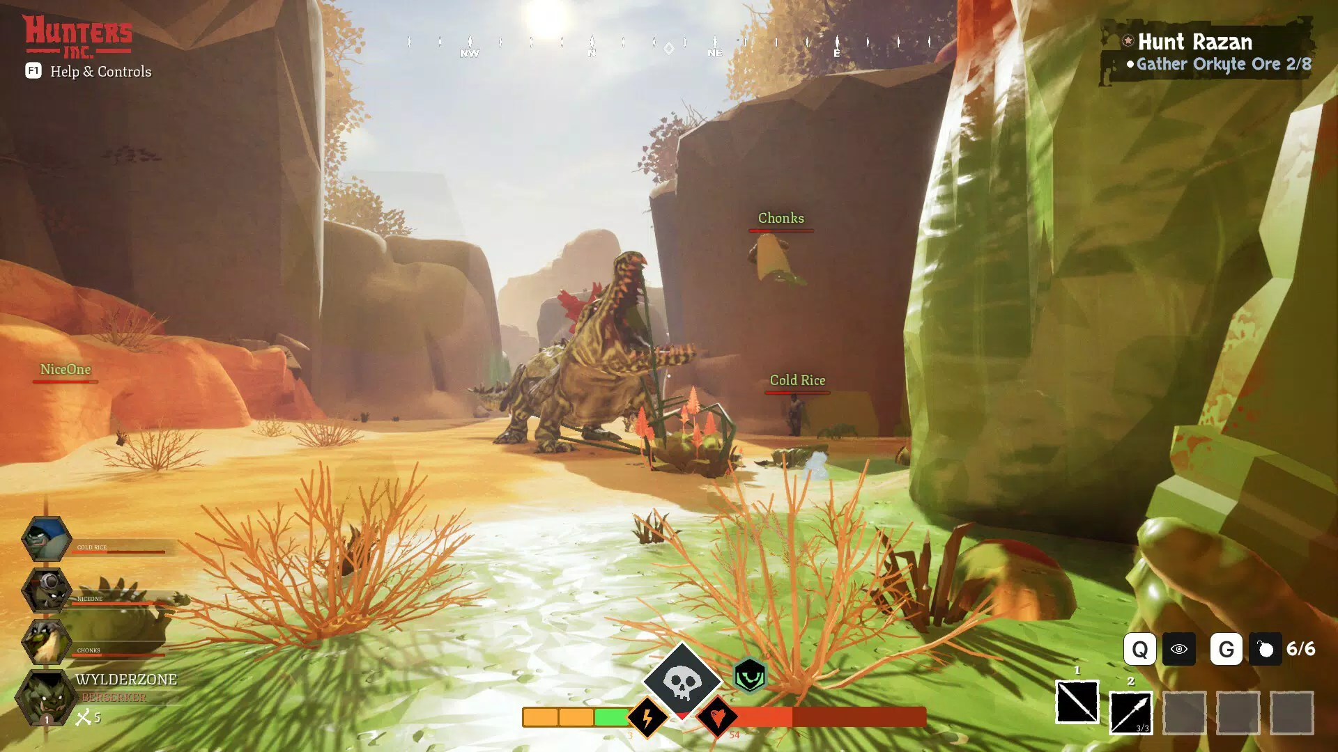 Hunters Inc Demo