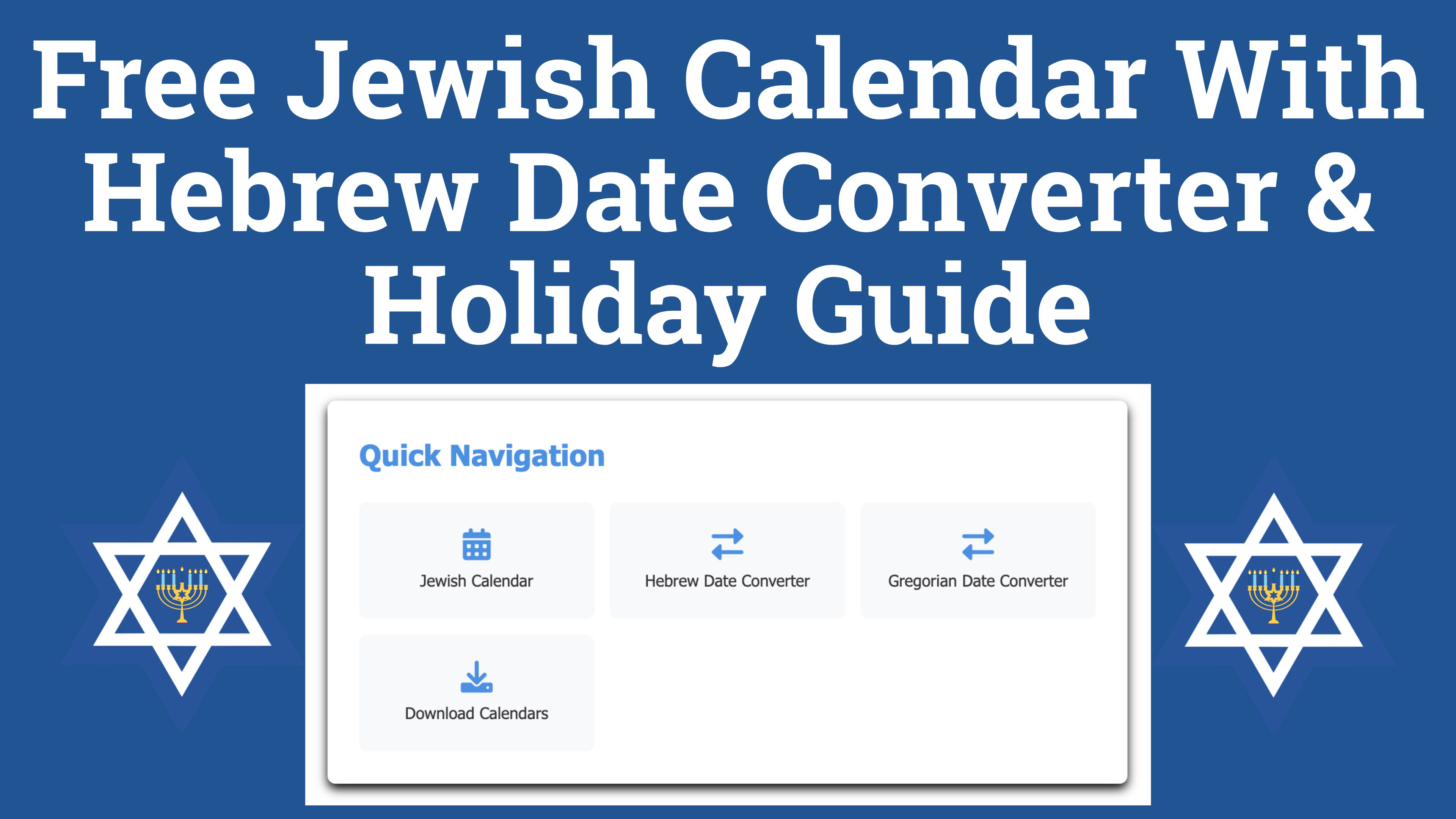 Free jewish calendar for pc windows download