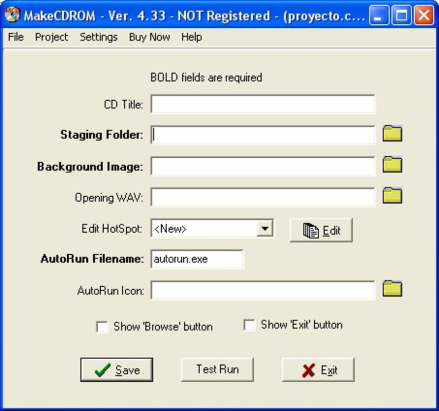 MakeCDROM