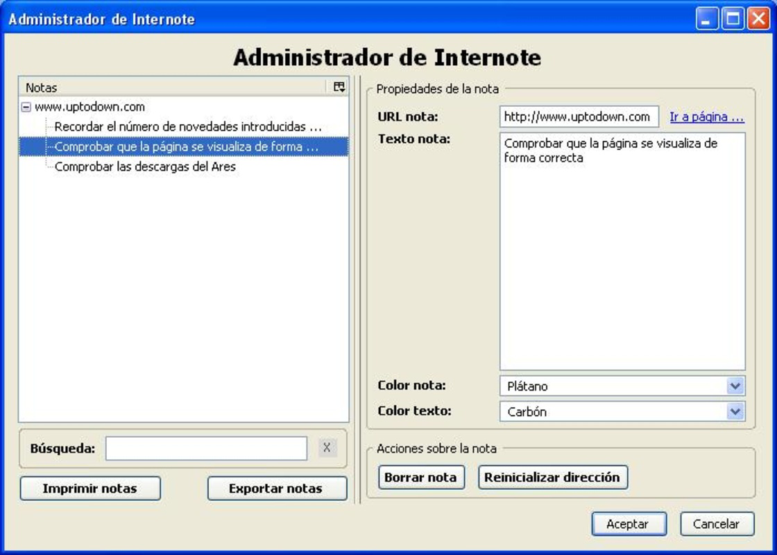 Internote