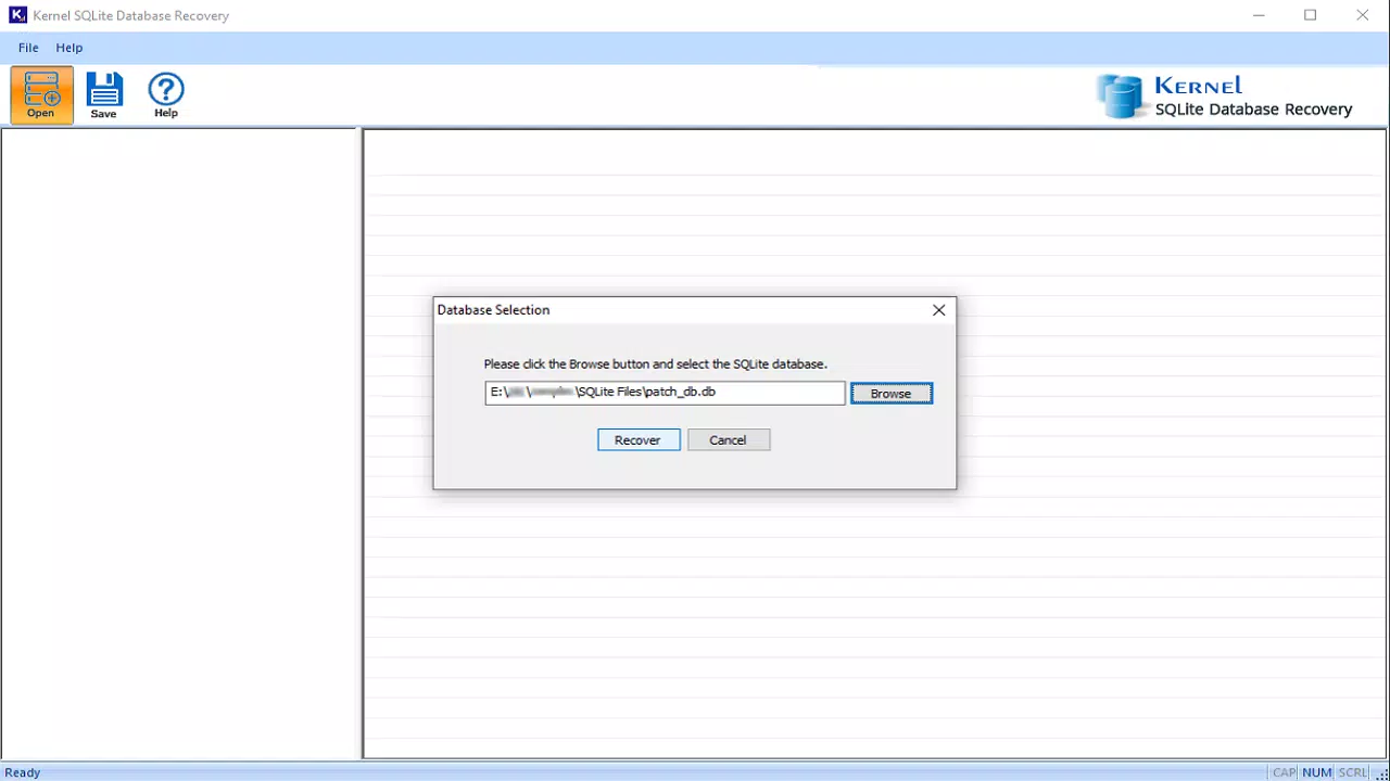 Main image for SQLite Database Reader application