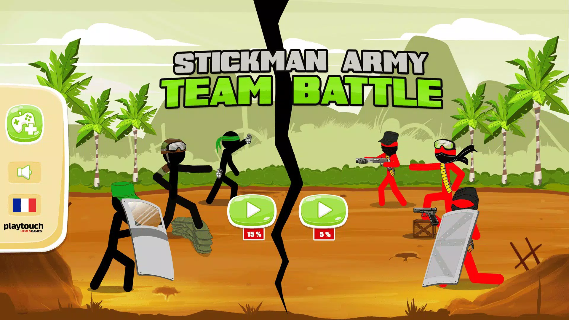 Stickman Army : Team Battle