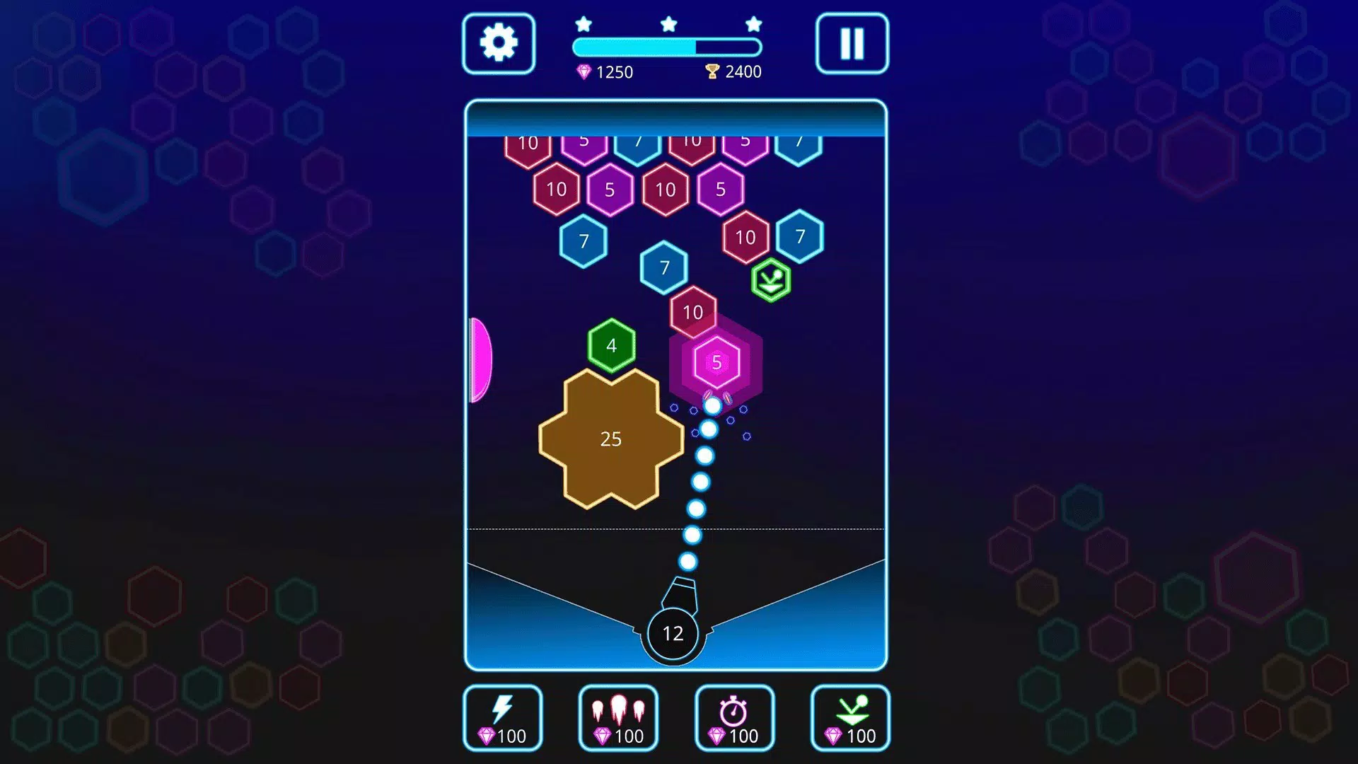 Hex bomb - Megablast