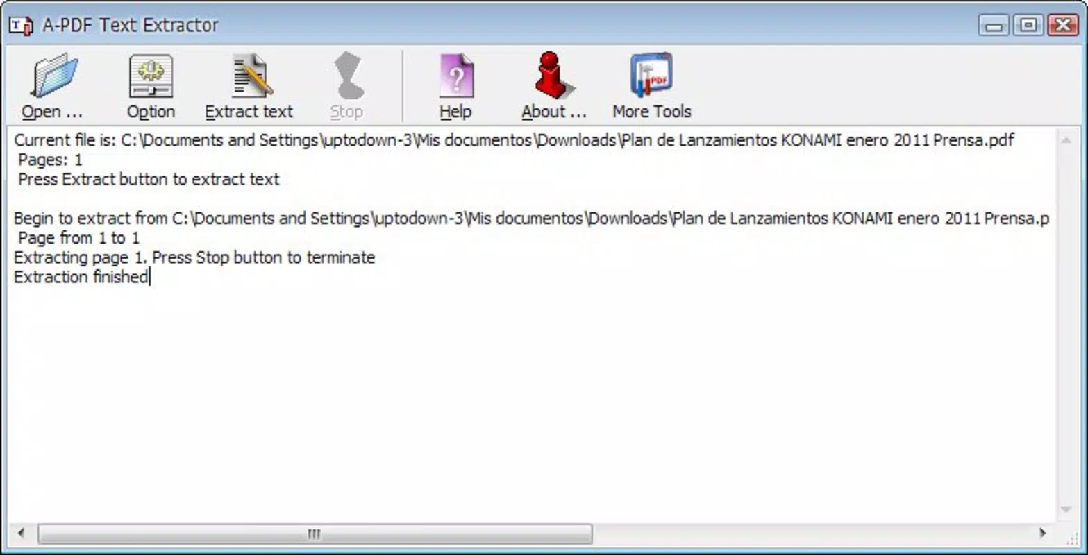 A-PDF Text Extractor