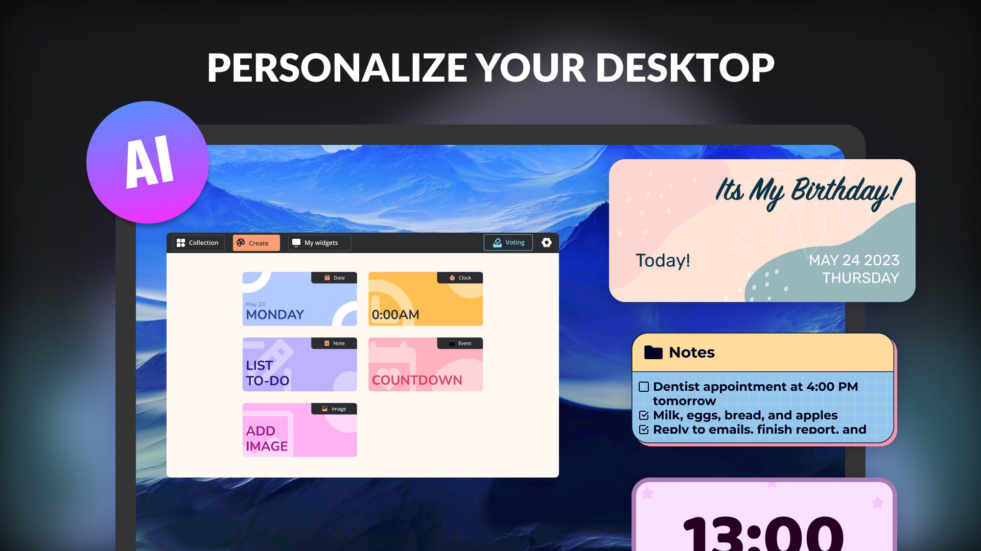 Custom Desktop Widgets Full Personalization For Pc Windows Download