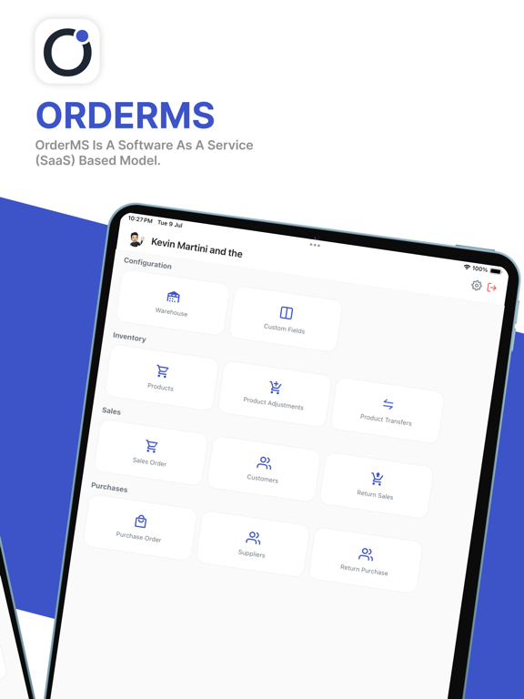 Order Management App - OrderMS poster