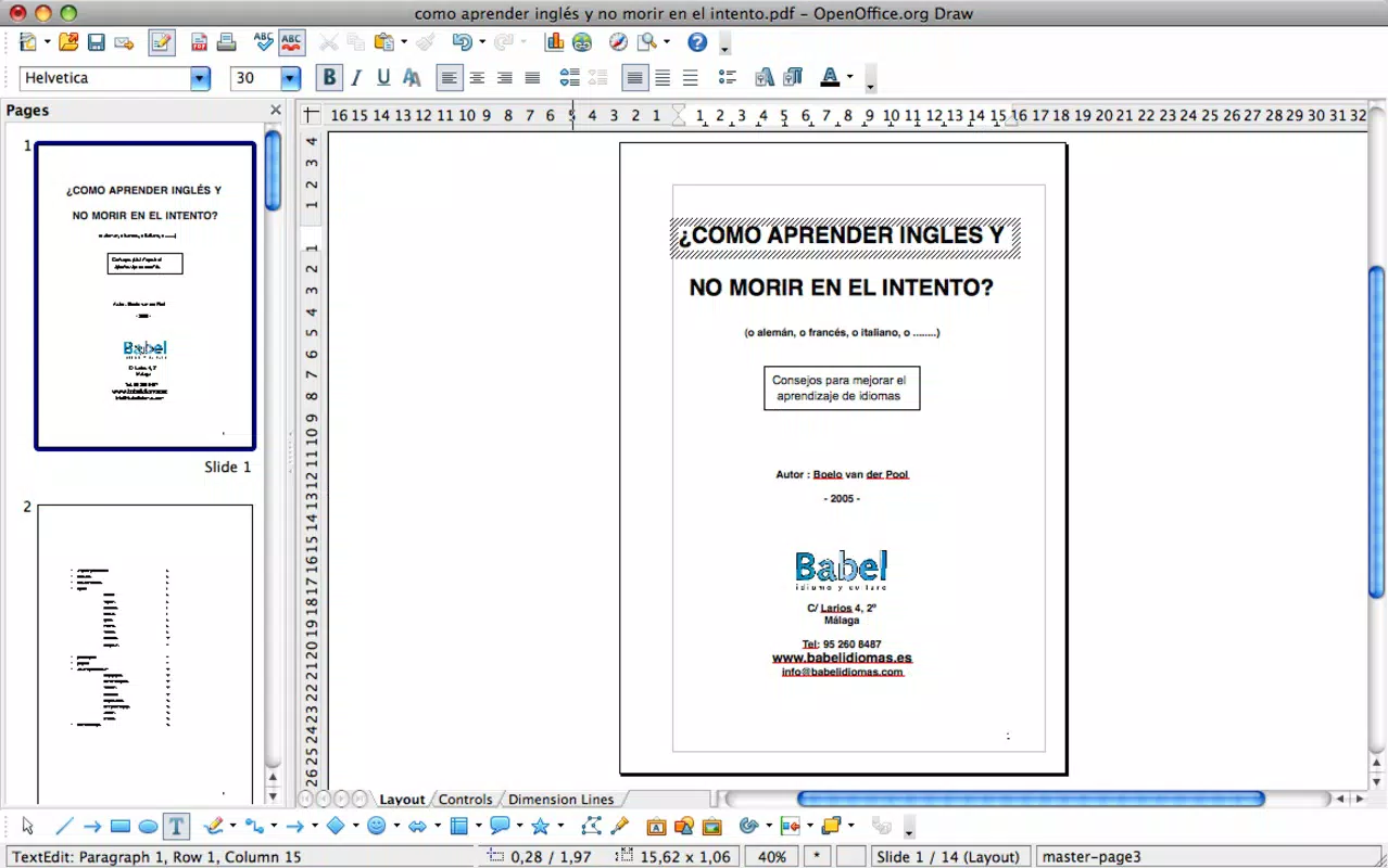 Sun PDF Import Extension