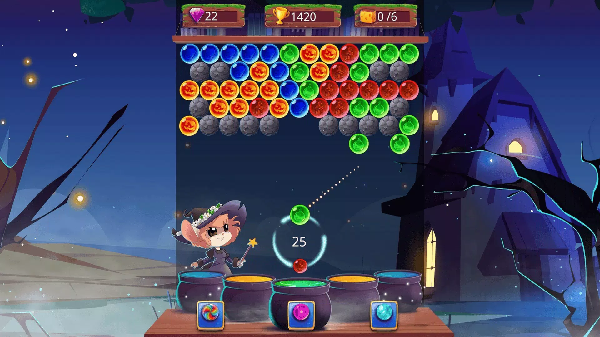 Bubble Shooter : Kawaii Witch