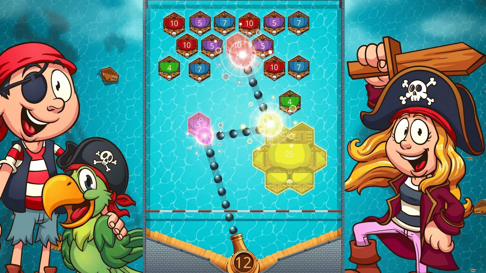 Pirate's cannon: a mega battle