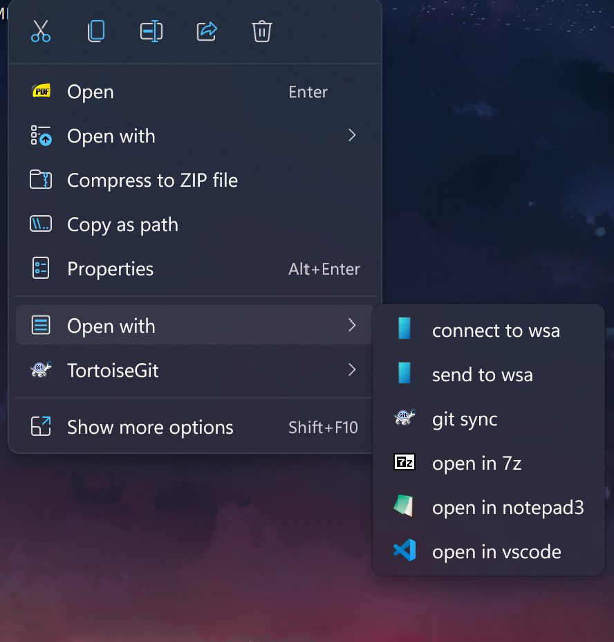 Custom Context Menu for PC Windows Download
