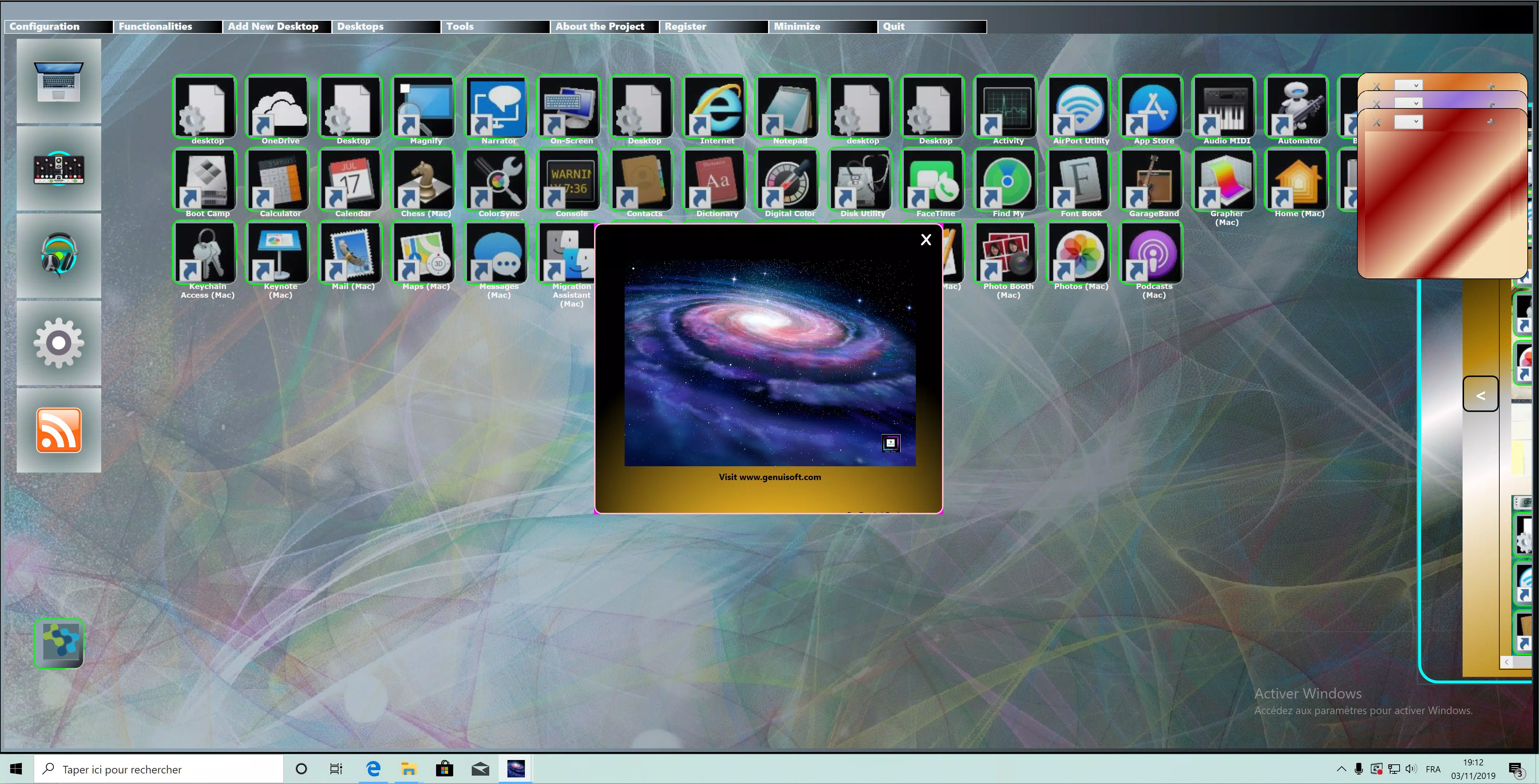 Zena 2 Desktop code Cassiopee