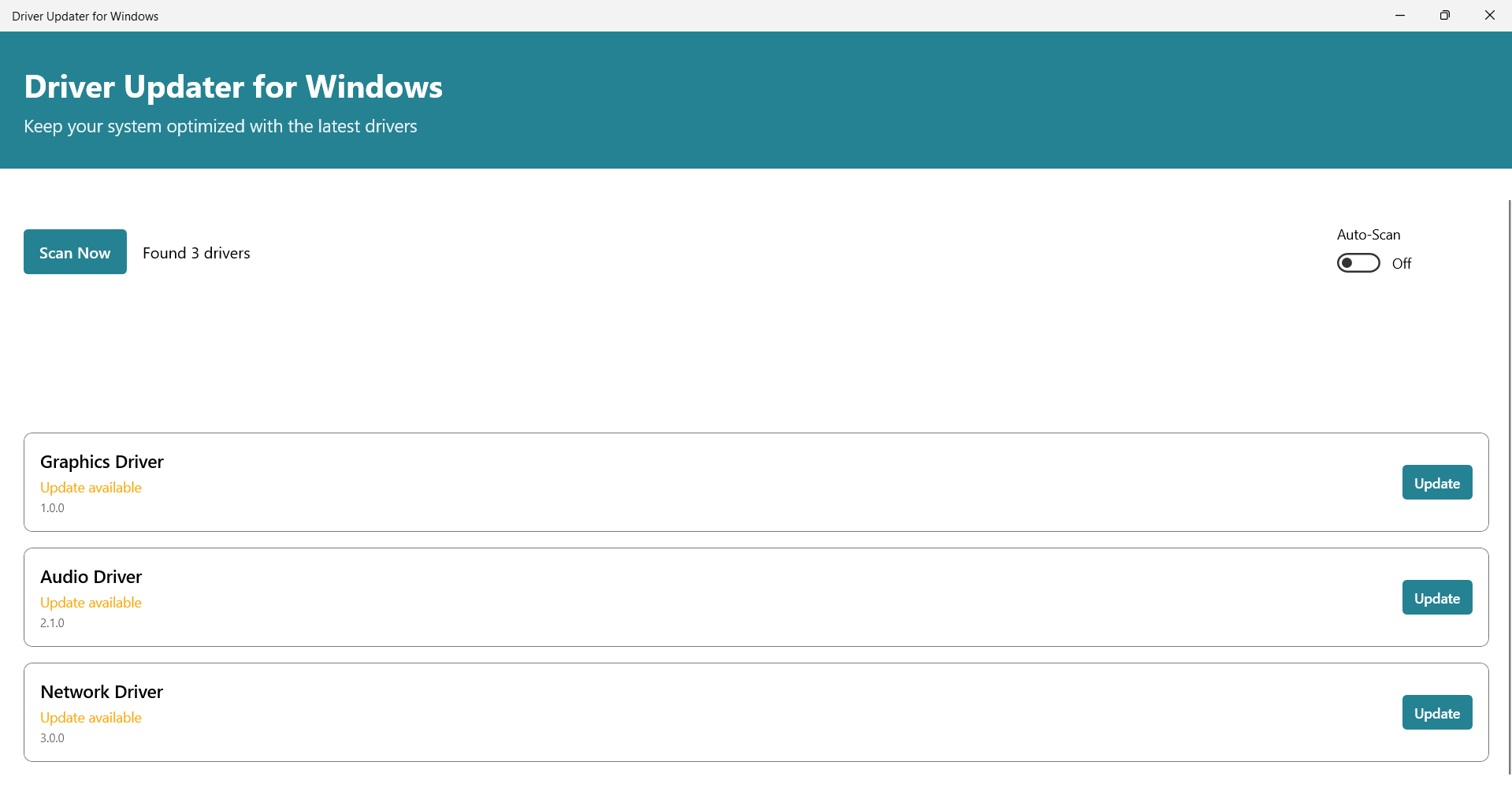 Driver Updater for Windows