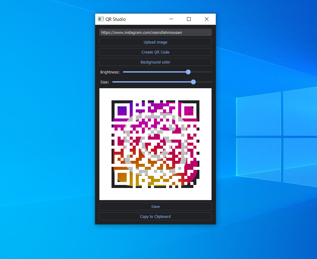 QR Code Studio for PC Windows Download