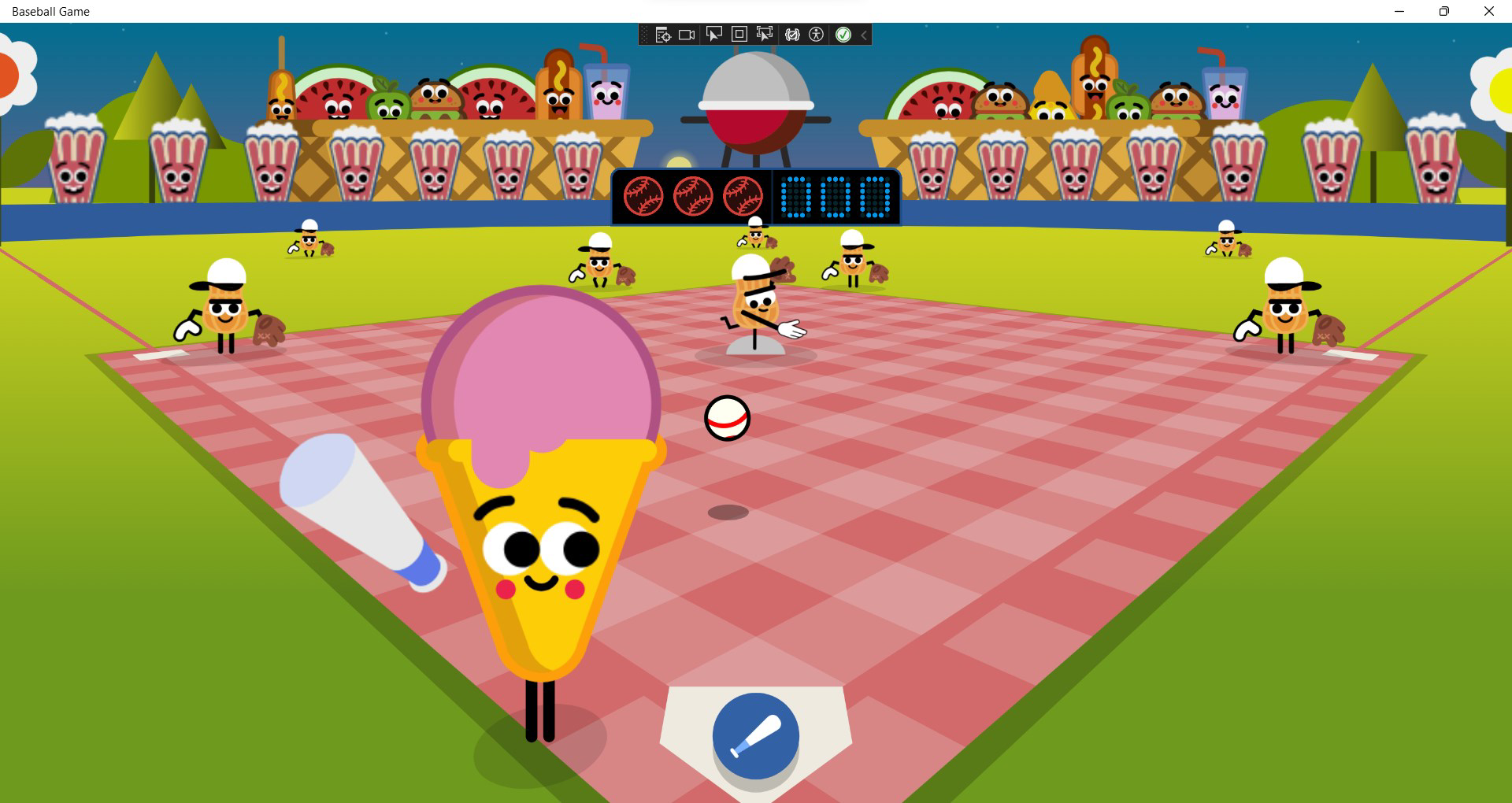 Doodle Baseball Game for PC Windows Download