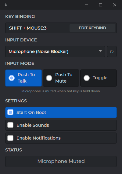 Talk Toggle