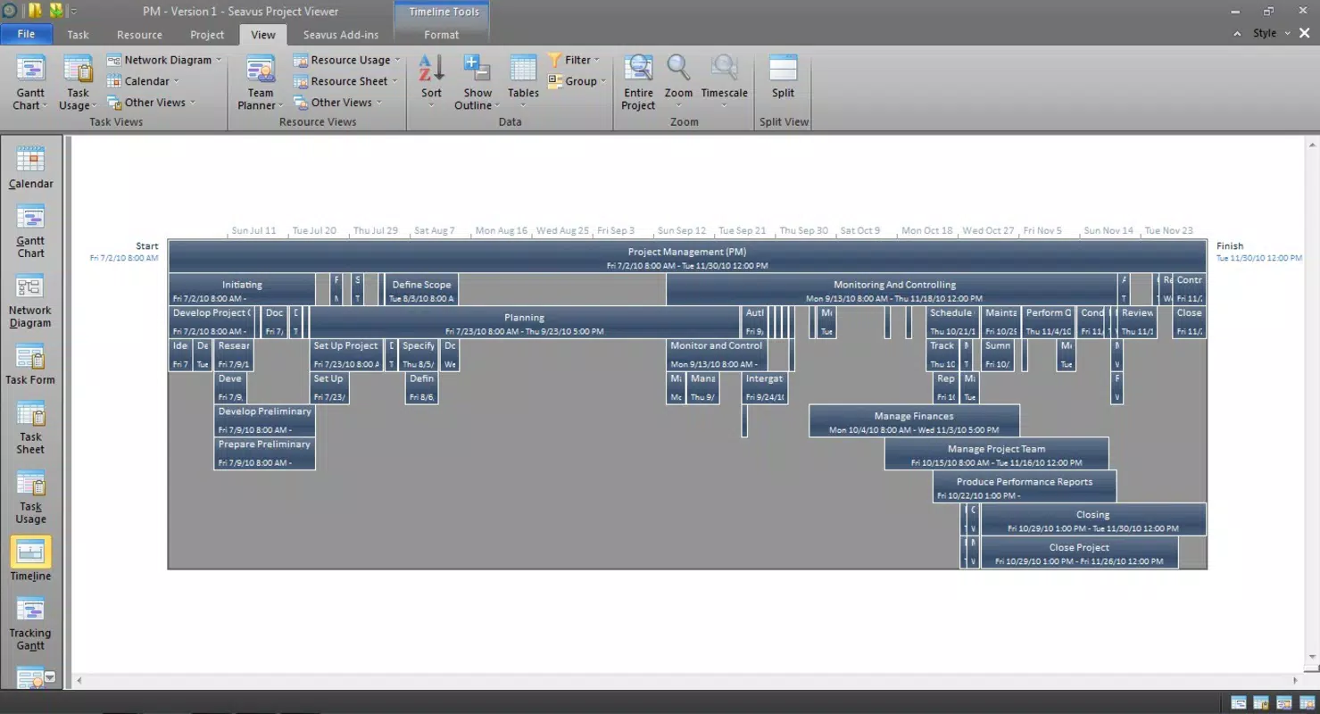 Seavus Project Viewer