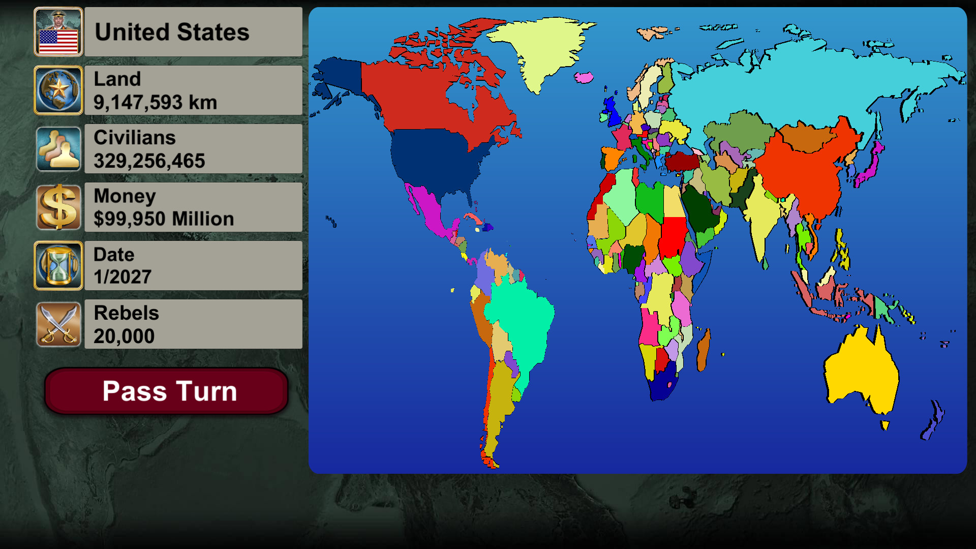 World Map In 2027 World Empire 2027 for PC Windows Download