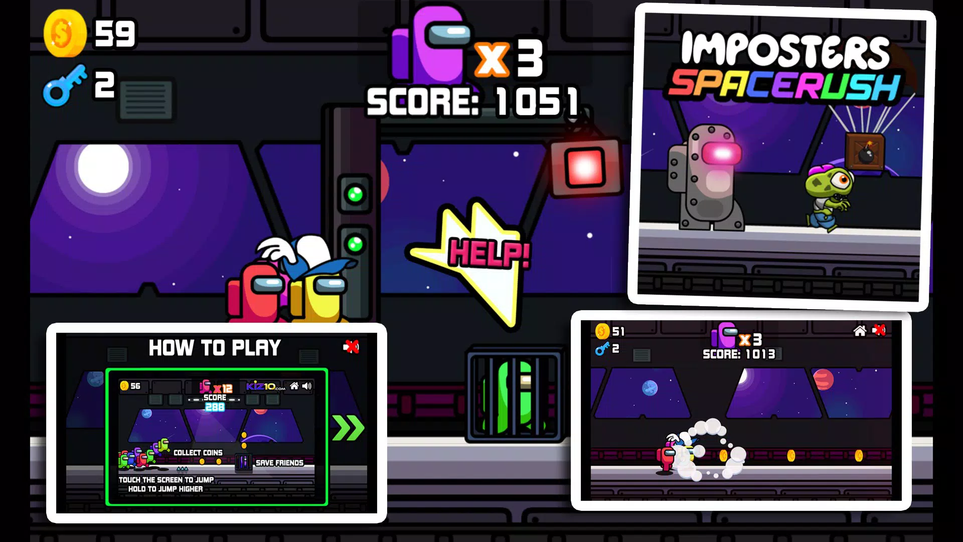Imposters Space Rush
