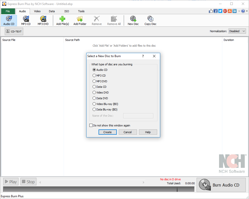 Express Burn for PC Windows Download