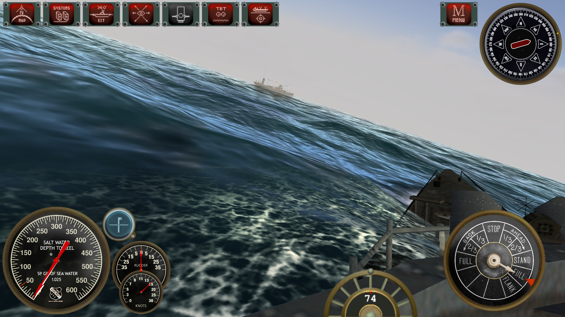 Silent Depth 3D Submarine Simulation for PC Windows Download
