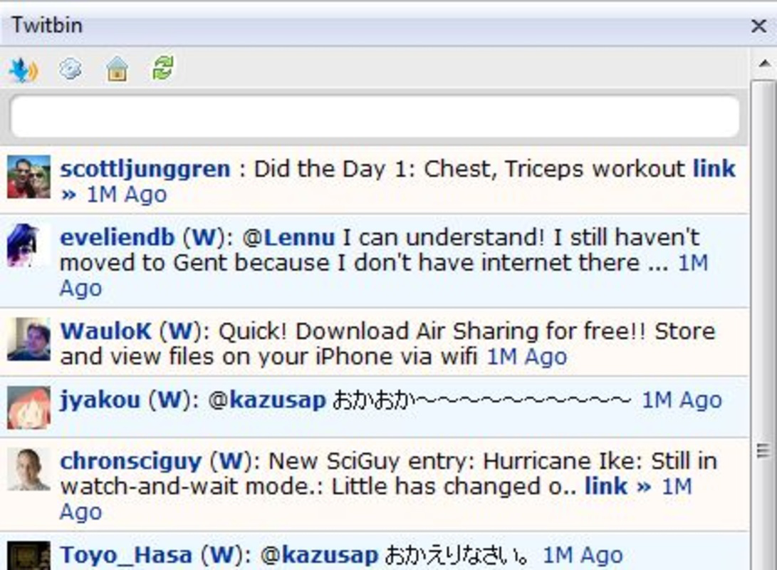 TwitBin