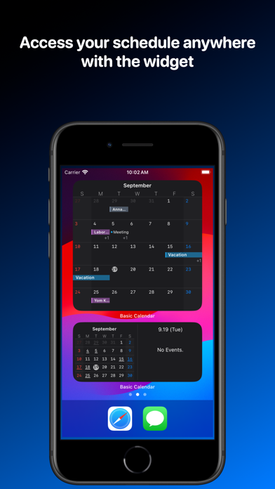 Basic Calendar poster