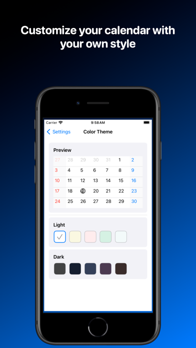Basic Calendar poster