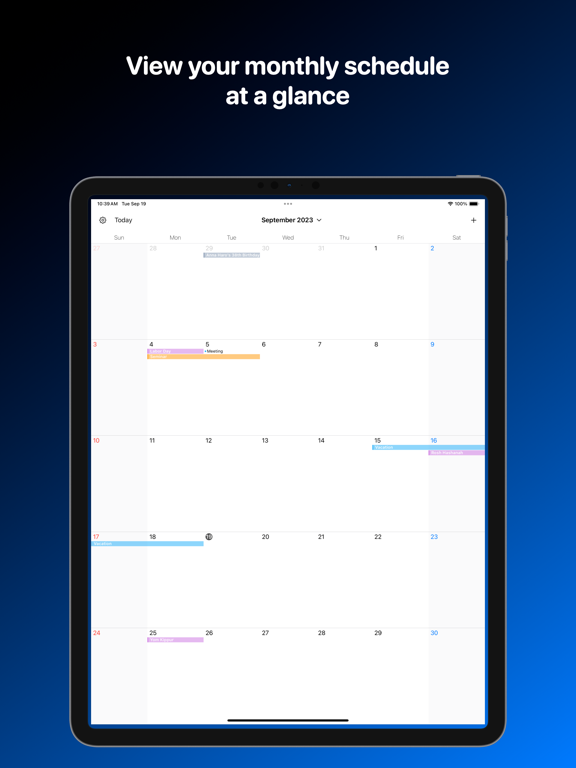 Basic Calendar poster