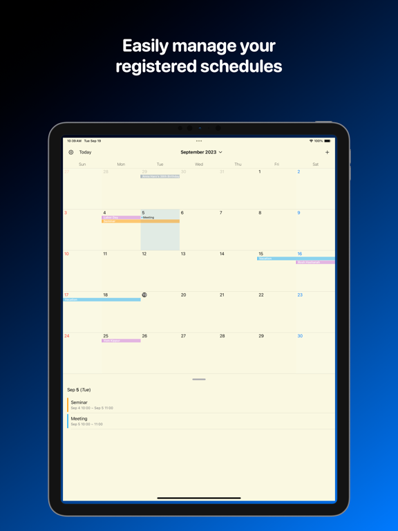 Basic Calendar poster