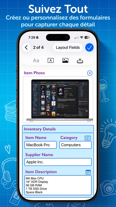 Tap Forms Database Pro Affiche
