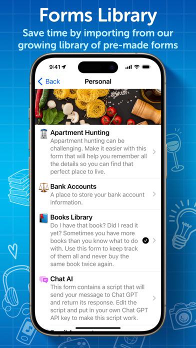 Tap Forms Database Pro poster