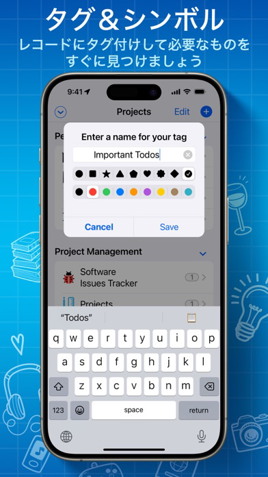 Tap Forms Database Pro ポスター