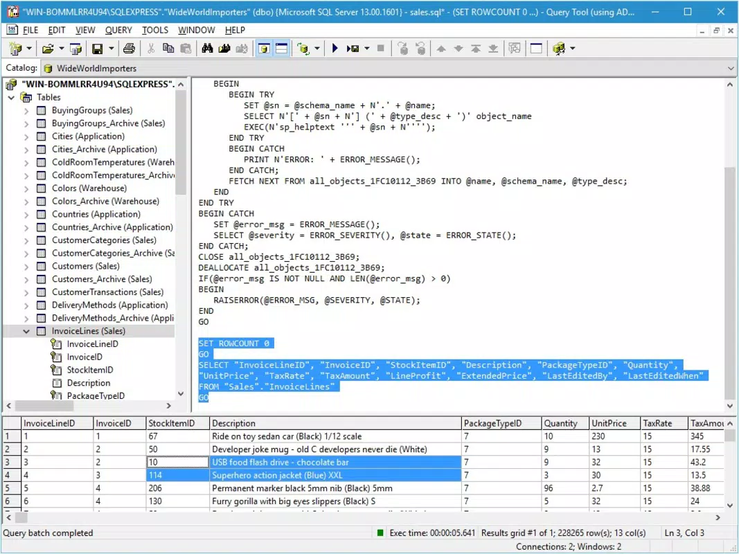Query Tools (using ODBC and ADO)