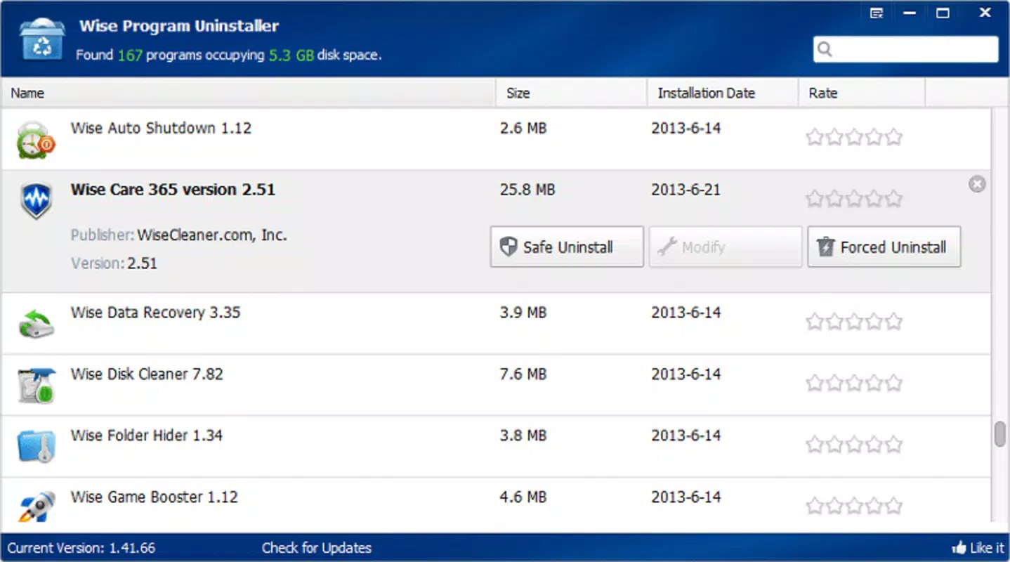 Wise Program Uninstaller Portable