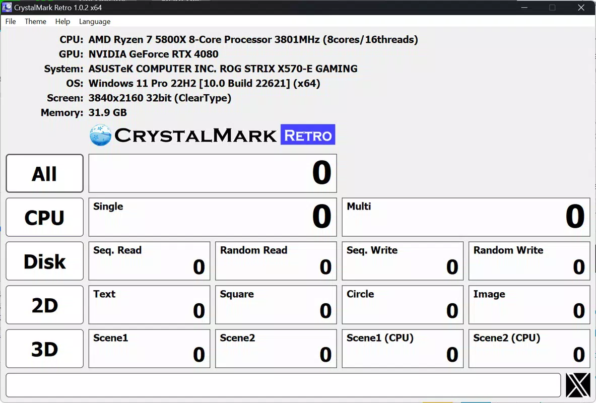 CrystalMark Retro