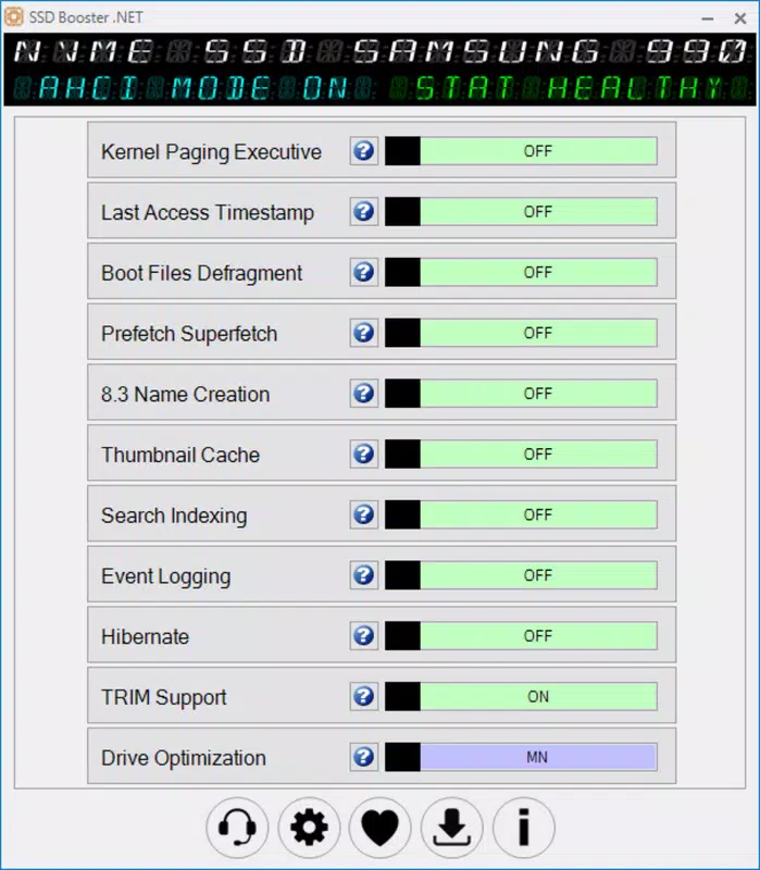 SSD Booster .NET