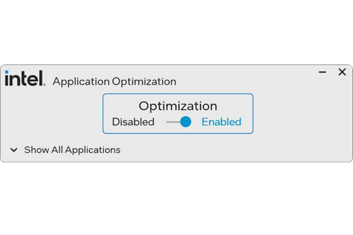 Intel Application Optimization