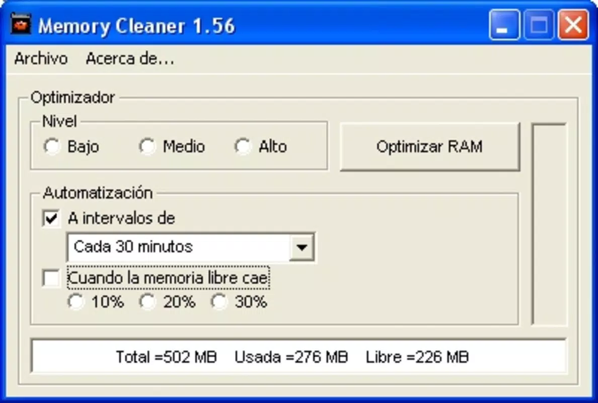 Memory Clean
